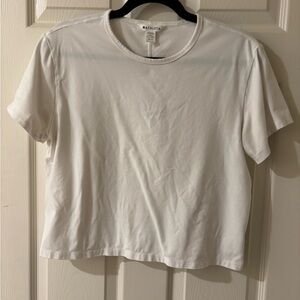 Athleta Classic White Tee Medium